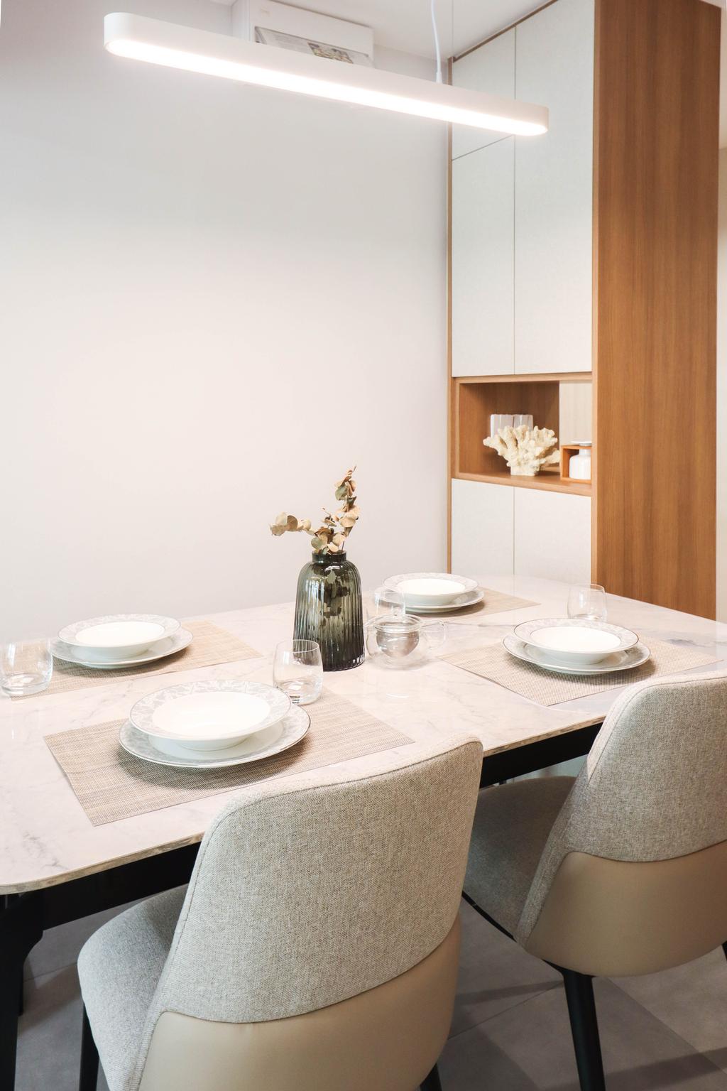 Contemporary, HDB, Dining Room, Jelebu Road, Interior Designer, Juz Interior, Scandinavian