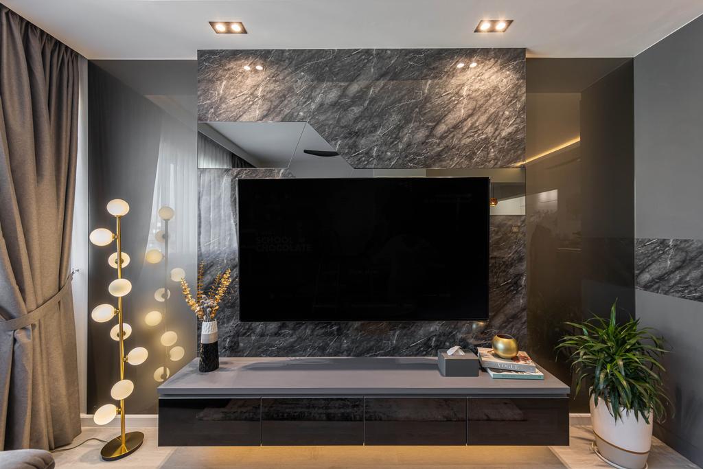 Contemporary, HDB, Living Room, Telok Blangah Crescent, Interior Designer, Swiss Interior Design