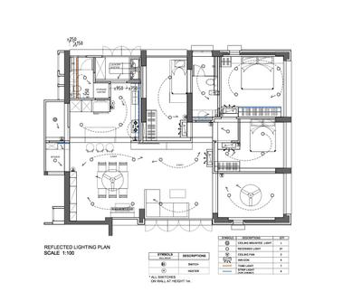 Strathmore Avenue, Schemacraft, Contemporary, HDB, 5 Room Hdb Floorplan Lighting, 5 Room, Type 5 A, Final Floorplan