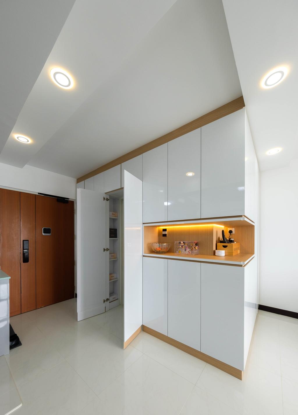 Contemporary, HDB, Living Room, Lorong Limau, Interior Designer, HT Designn Build