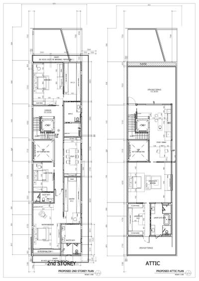 Jalan Tambur, Loft Dzign, Contemporary, Landed, Landed Floorplan, Space Planning, 2nd Storey
