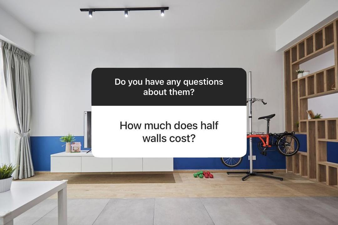 half-painted wall how to create