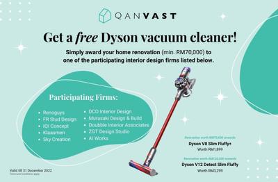 Renovate With One of Our Participating IDs and Receive a FREE Dyson! 3