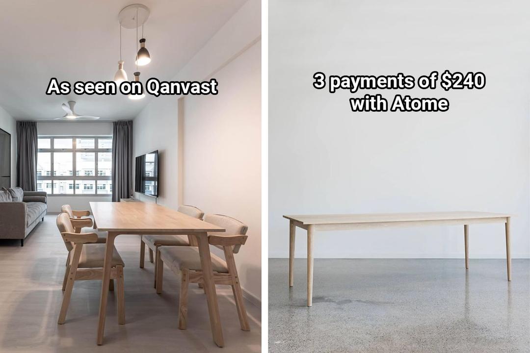 Woodfellas Dining Table Qanvast Atome