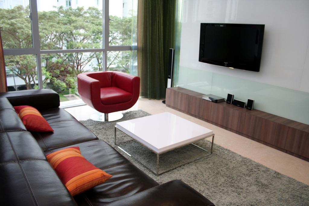 Modern, Condo, Living Room, Bukit Timah, Interior Designer, Length & Breadth