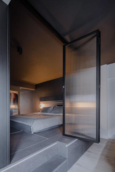 Telok Blangah Rise, Insight.Out Studio, Contemporary, Scandinavian, Bedroom, HDB, Platform, Platform Bed