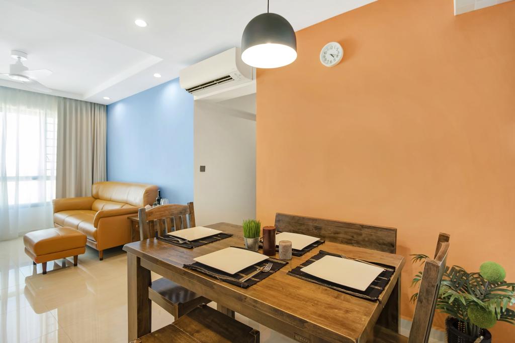 Contemporary, HDB, Living Room, Yishun Street 31, Interior Designer, The Interior Place
