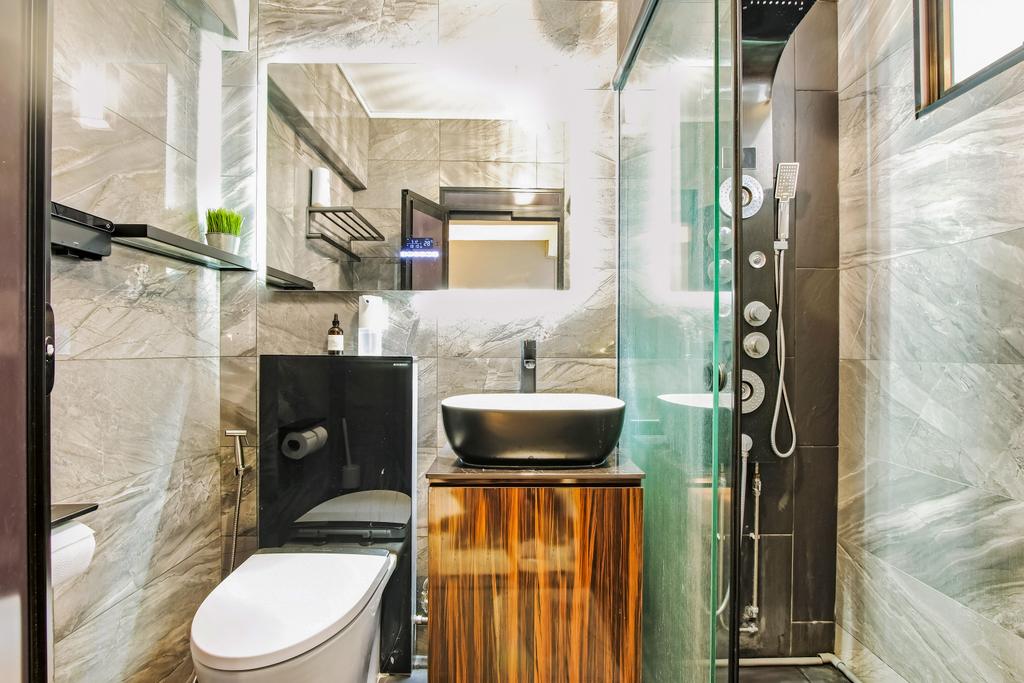 Contemporary, HDB, Bathroom, Yishun Avenue 11, Interior Designer, The Interior Place