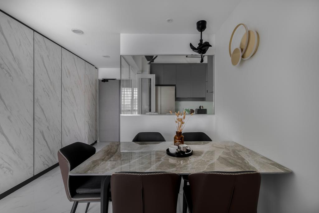 Modern, HDB, Dining Room, Bukit Batok Avenue 6, Interior Designer, Starry Homestead