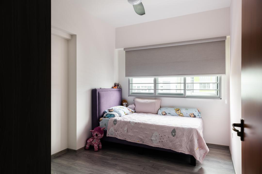Tampines GreenView, U-Home Interior Design, Contemporary, Bedroom, HDB