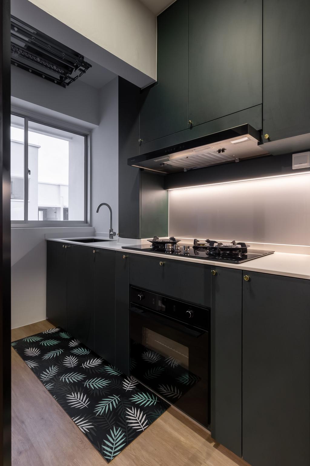 Contemporary, HDB, Kitchen, Yishun Street 44, Interior Designer, Yang's Inspiration Design, Scandinavian
