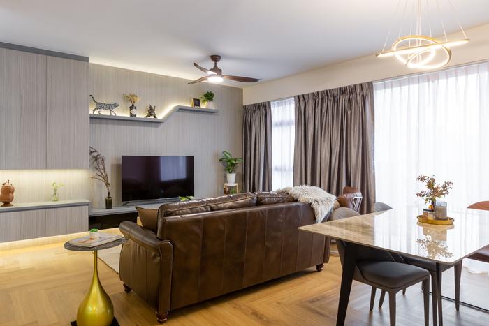 Shopee x Qanvast home makeover living room