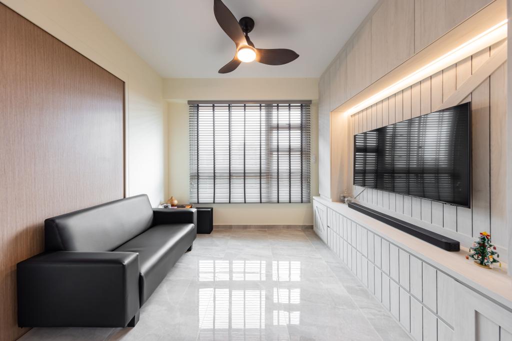Contemporary, HDB, Living Room, Jalan Teck Whye, Interior Designer, LOME Interior