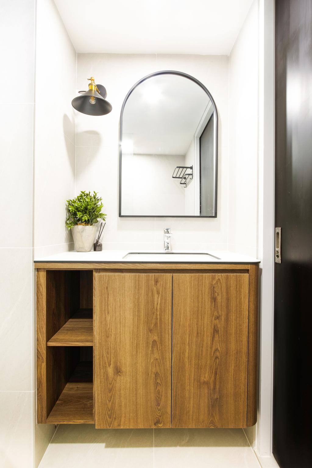Modern, HDB, Bathroom, The Pinnacle @ Duxton, Interior Designer, Apartment, Contemporary