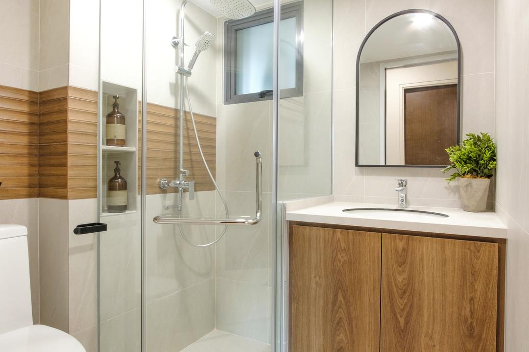 The Pinnacle @ Duxton, Apartment, Modern, Contemporary, Bathroom, HDB