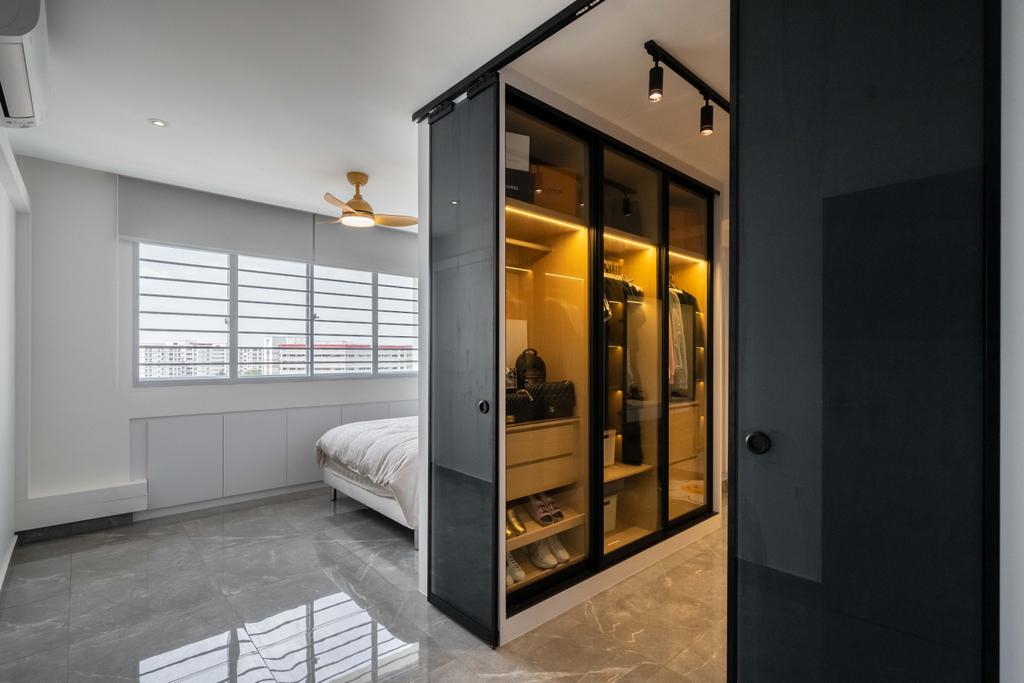 Contemporary, HDB, Bedroom, Pasir Ris, Interior Designer, Dots 'N' Tots