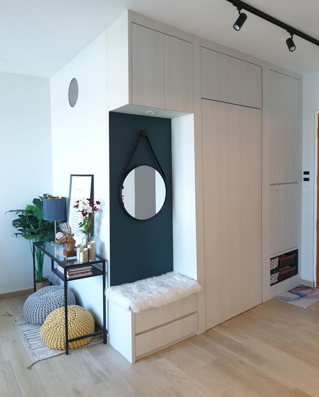 Contemporary, HDB, Living Room, Blossom @ Yishun, Interior Designer, Homemaker Builder