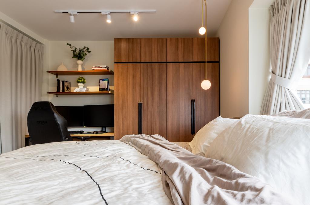 Contemporary, HDB, Bedroom, Tanglin Halt, Interior Designer, U-Home Interior Design