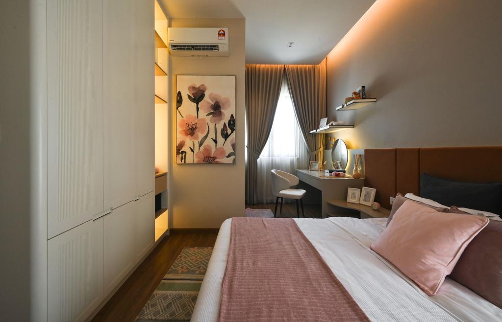 Jade Hills 6B, Selangor, Commercial, Interior Designer, DCO Interior Design Sdn. Bhd., Modern, Contemporary, Bedroom