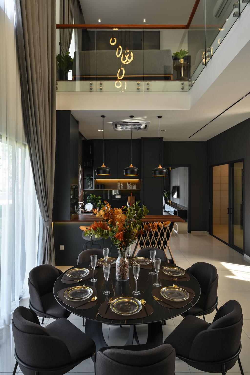 Jade Hills 9A, Selangor, Commercial, Interior Designer, DCO Interior Design Sdn. Bhd., Modern, Contemporary, Dining Room