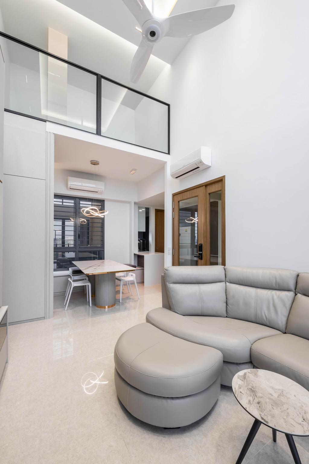 Contemporary, Condo, Living Room, Parc Botannia, Interior Designer, Editor Interior