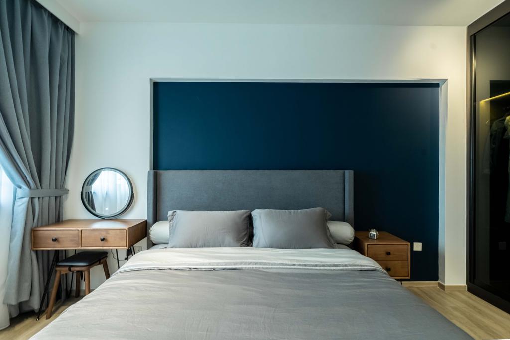 Modern, HDB, Bedroom, Yishun Riverwalk, Interior Designer, Design 4 Space