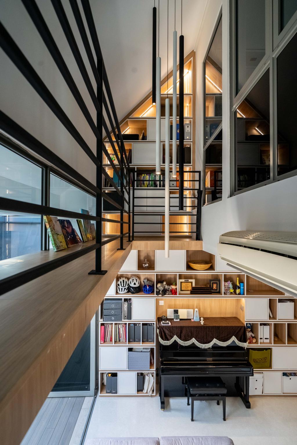 Eclectic, Condo, Living Room, The Creek @ Bukit, Interior Designer, Design 4 Space