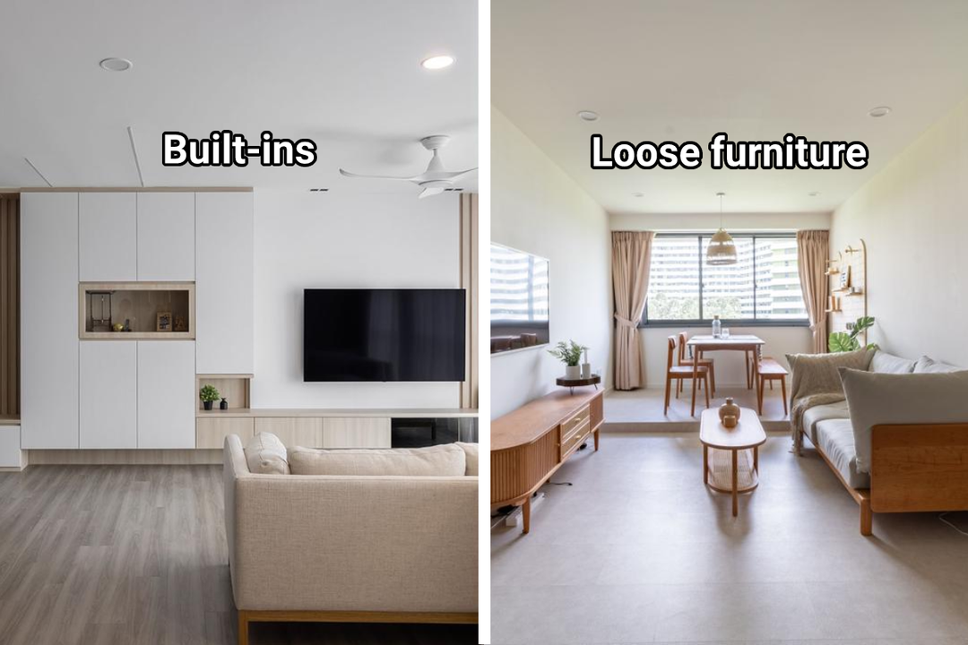Built-in vs Furniture