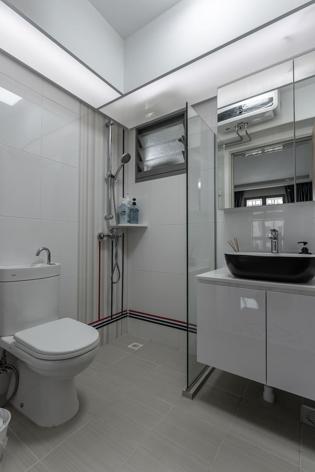 Contemporary, HDB, Bathroom, Margaret Drive, Interior Designer, Todz’Terior