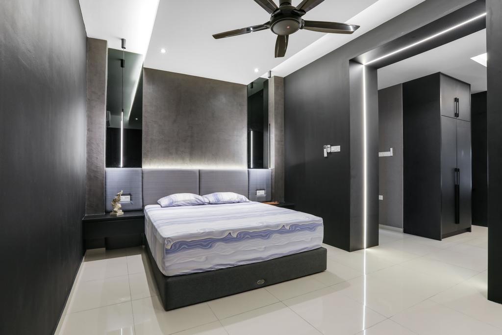 Minimalist, Landed, Bedroom, Bukit Setongkol, Pahang, Interior Designer, Klaasmen Sdn. Bhd.