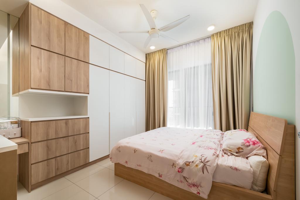 Scandinavian, Condo, Bedroom, Setia City Residence, Selangor, Interior Designer, Anwill Design Sdn Bhd
