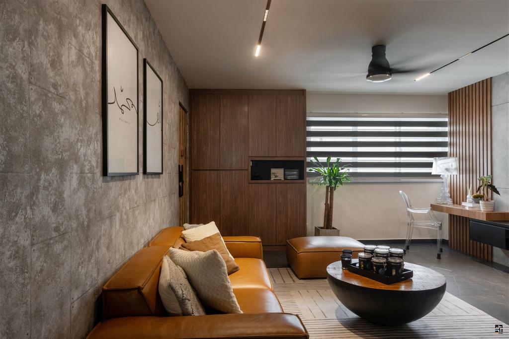 Contemporary, HDB, Living Room, Yishun Street 72, Interior Designer, WHST Design