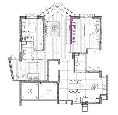 Admiralty Link, MET Interior, Scandinavian, HDB, 5 Room Hdb Floorplan, 5 Room Apartment, Space Planning, Final Floorplan