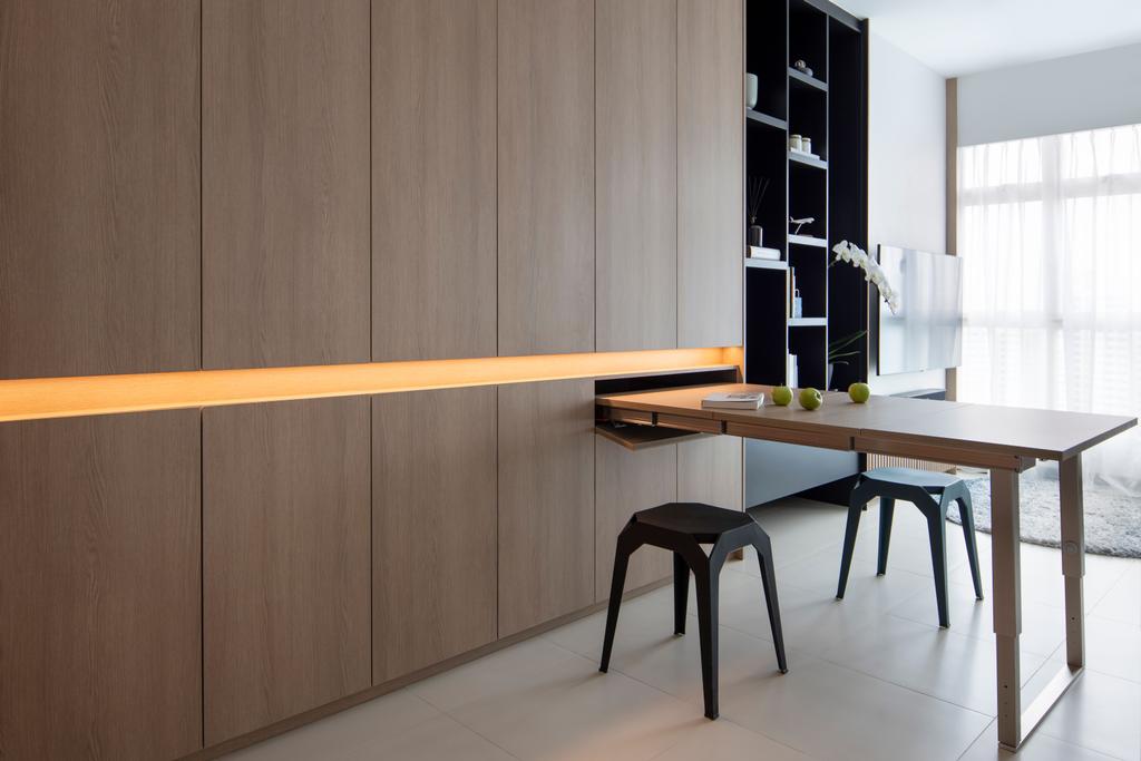 Minimalist, HDB, Dining Room, Boon Tiong Road, Interior Designer, MAD About Design