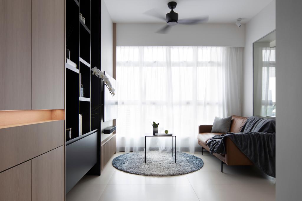 Minimalist, HDB, Living Room, Boon Tiong Road, Interior Designer, MAD About Design