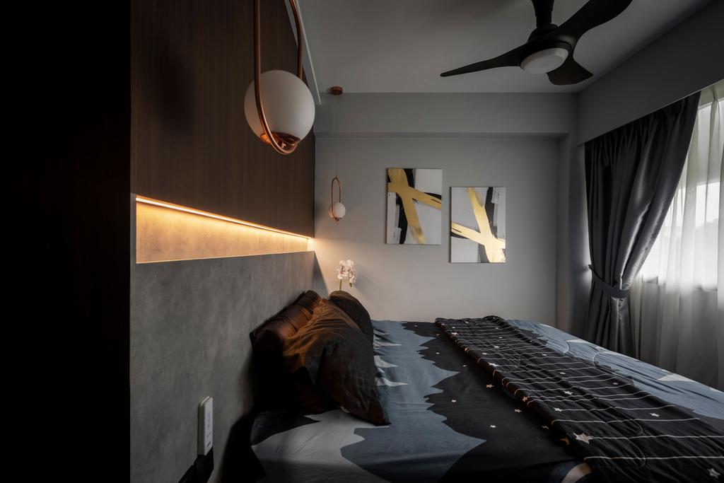 Contemporary, HDB, Bedroom, Pasir Ris Street, Interior Designer, The Interior Maison