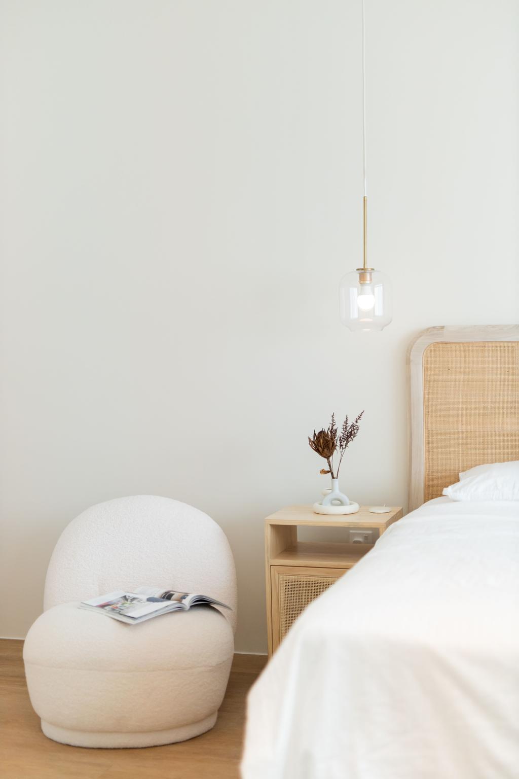 Scandinavian, HDB, Bedroom, Hougang Street 32, Interior Designer, Forefront Interior