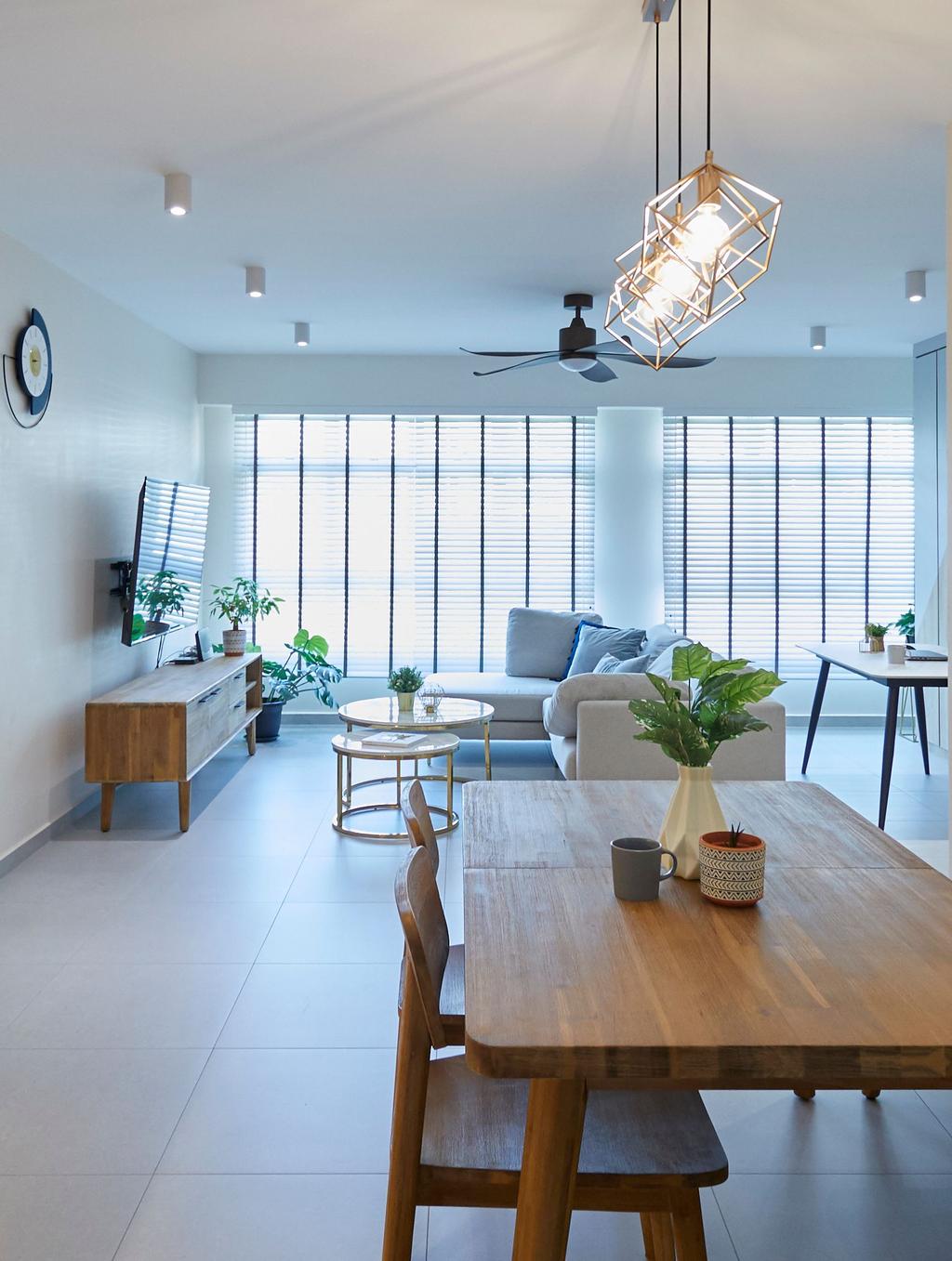 Modern, HDB, Dining Room, Choa Chu Kang Avenue 5, Interior Designer, Ultra Space Design, Scandinavian, Condo