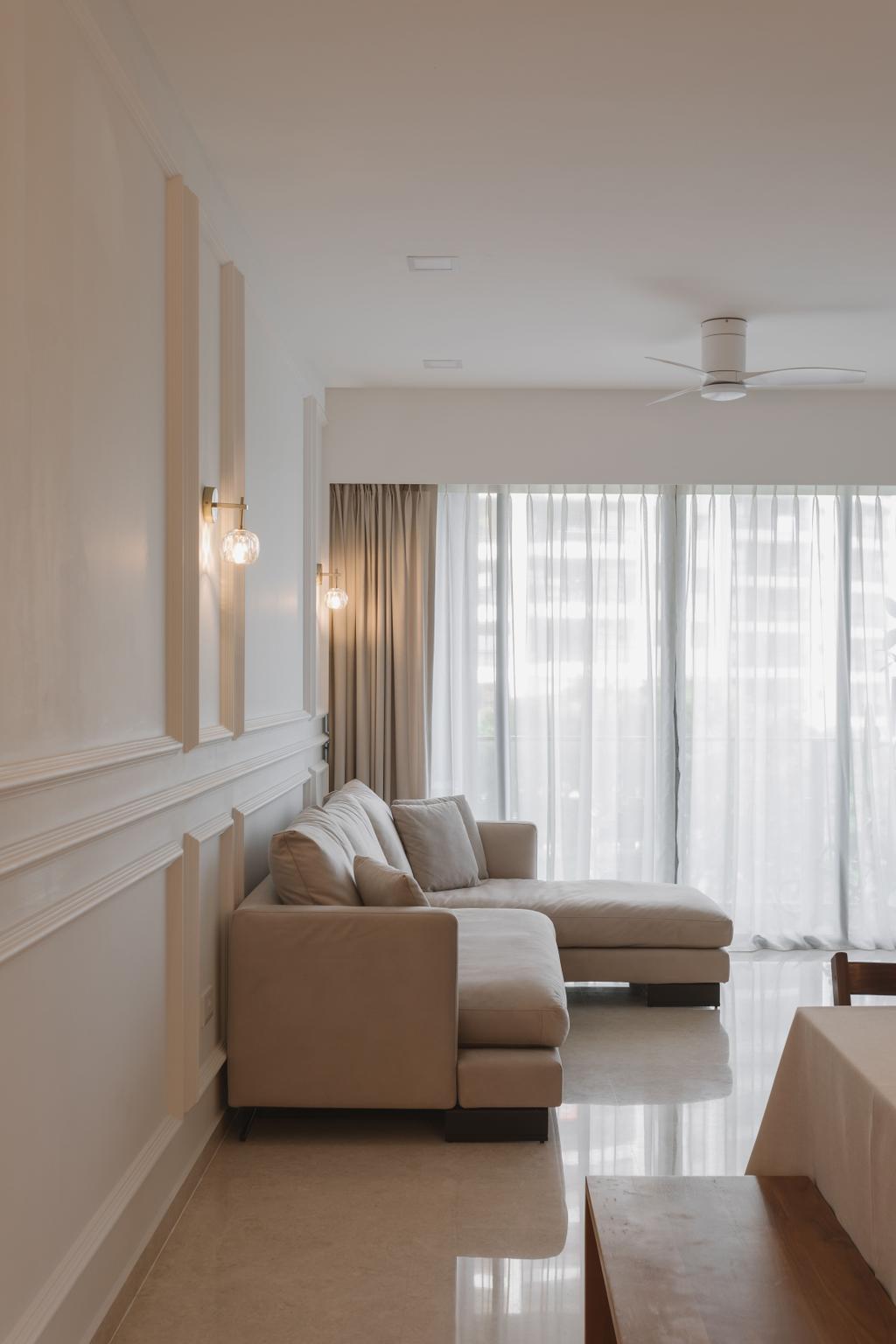 Modern, Condo, Living Room, Thomson Three, Interior Designer, ChengYi Interior Design