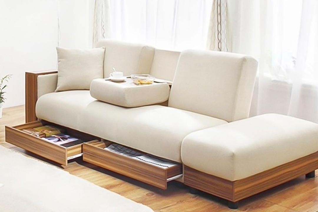 Shopee Home Qanvast Sofa with Storage
