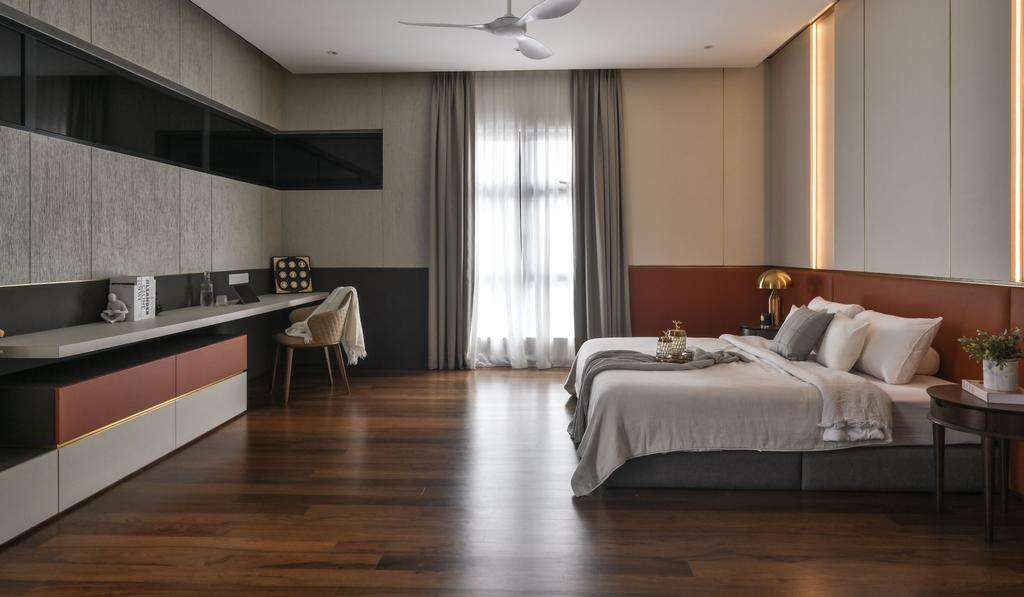 Modern, Landed, Bedroom, The Vantage, Selangor, Interior Designer, Surface R Sdn. Bhd.
