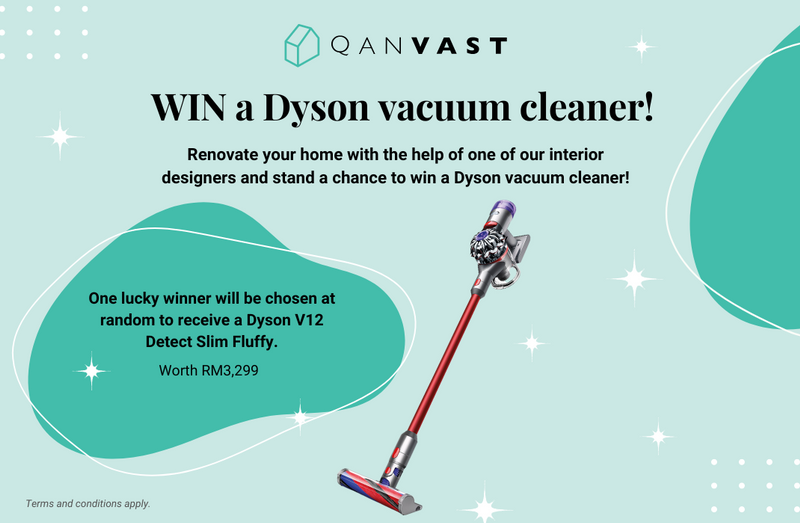 Renovate With Us and Win a Dyson Vacuum Cleaner! 1