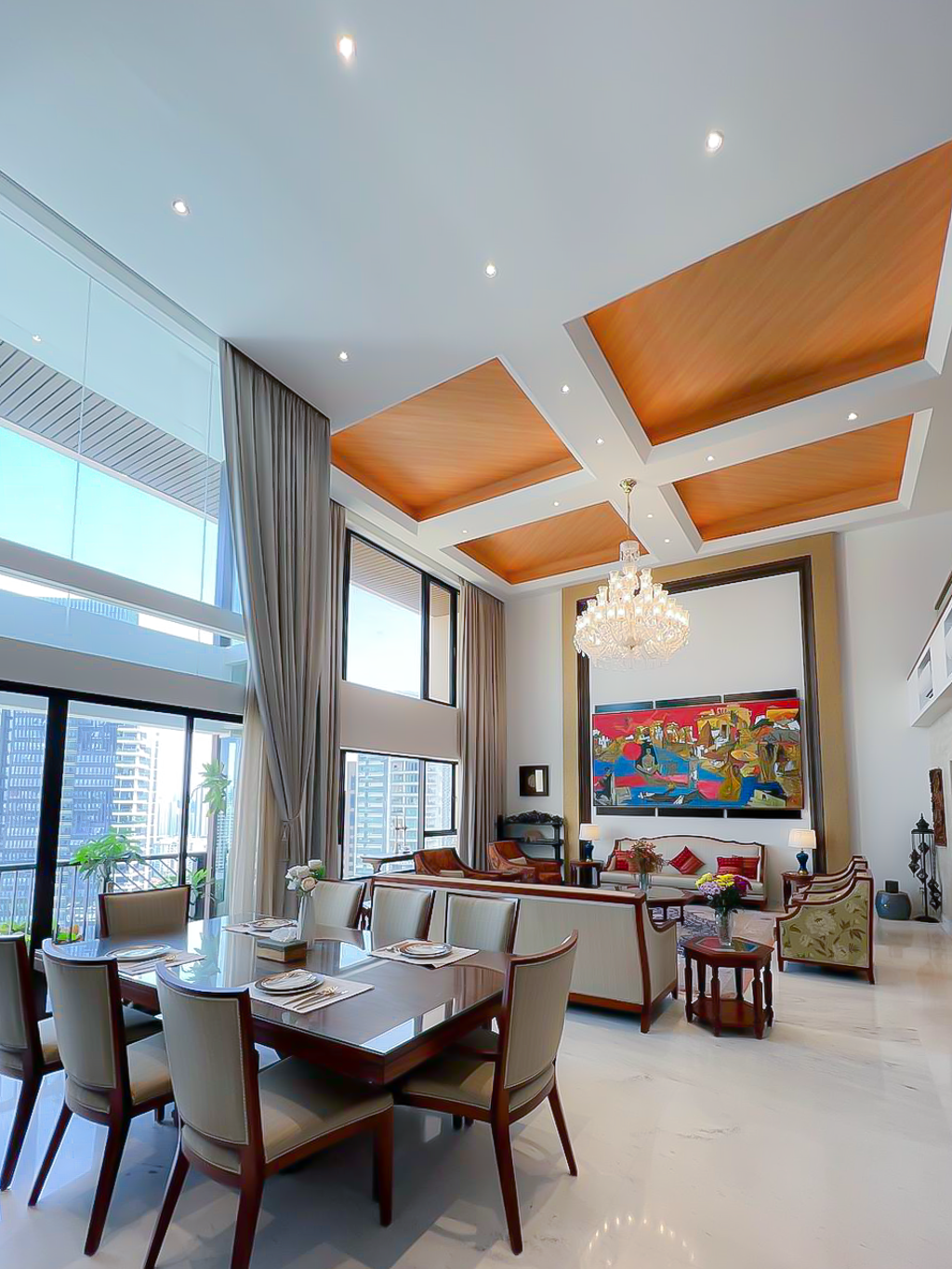 Modern, Condo, Dining Room, Yong An Park, Interior Designer, Posh Home
