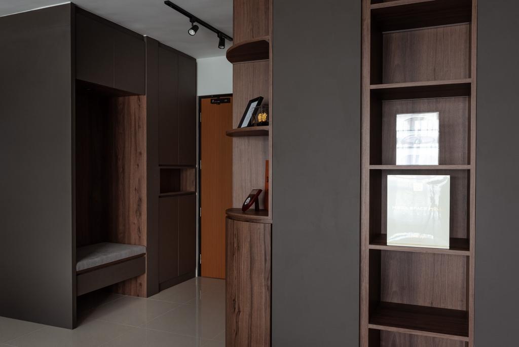 Contemporary, HDB, Living Room, Yishun Street 44, Interior Designer, Luova Project Services
