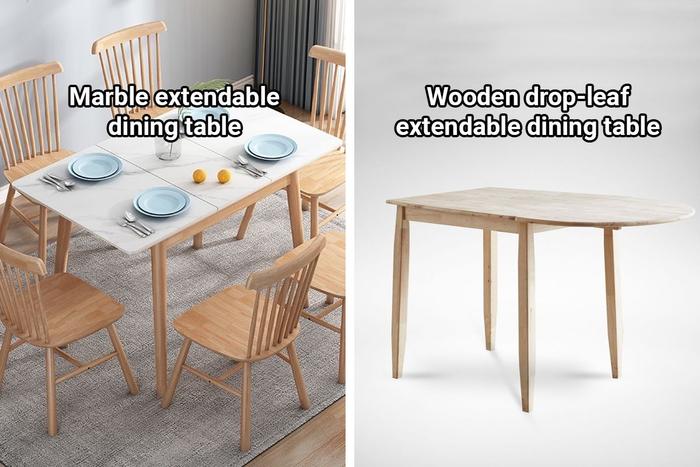 Shopee Home Qanvast Extendable Dining Table
