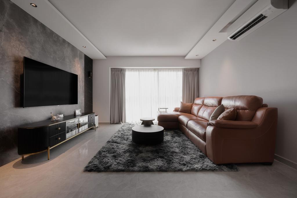 Contemporary, HDB, Living Room, Cantonment Road, Interior Designer, SHE Interior