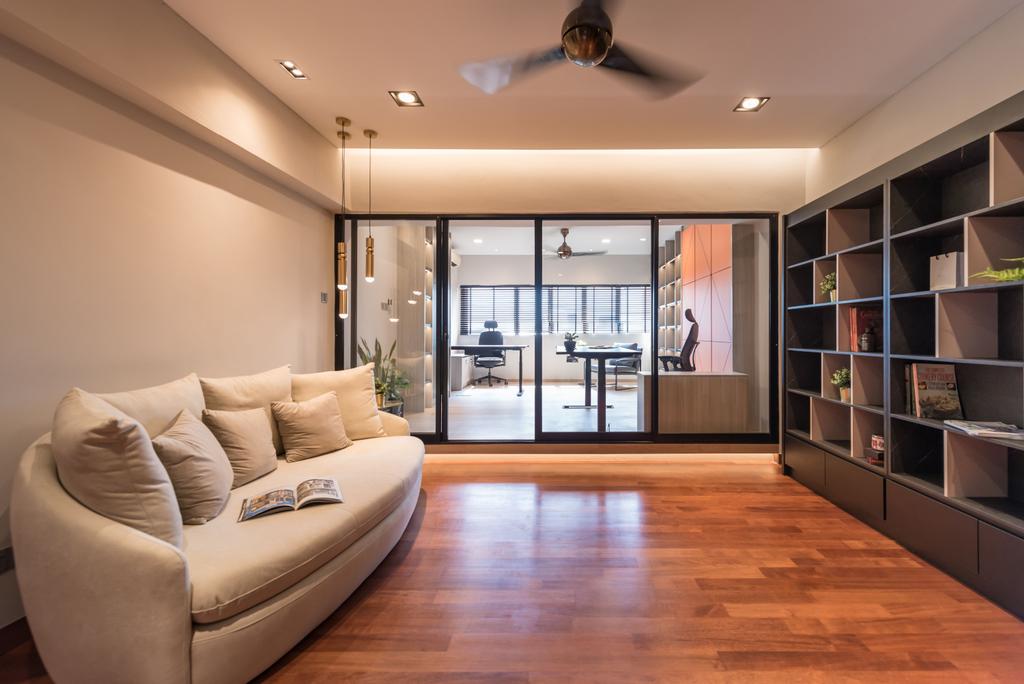 Modern, Condo, Study, Villa Flora Condominium, Kuala Lumpur, Interior Designer, Solid Design Studio, Minimalist
