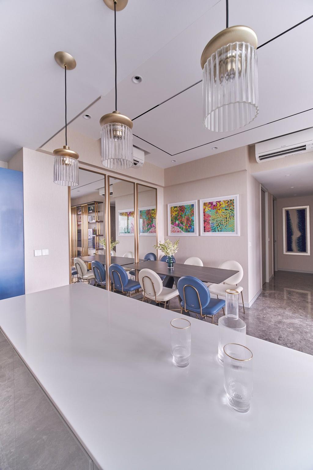 Modern, HDB, Dining Room, Margaret Ville, Interior Designer, Inspire 90s, Contemporary