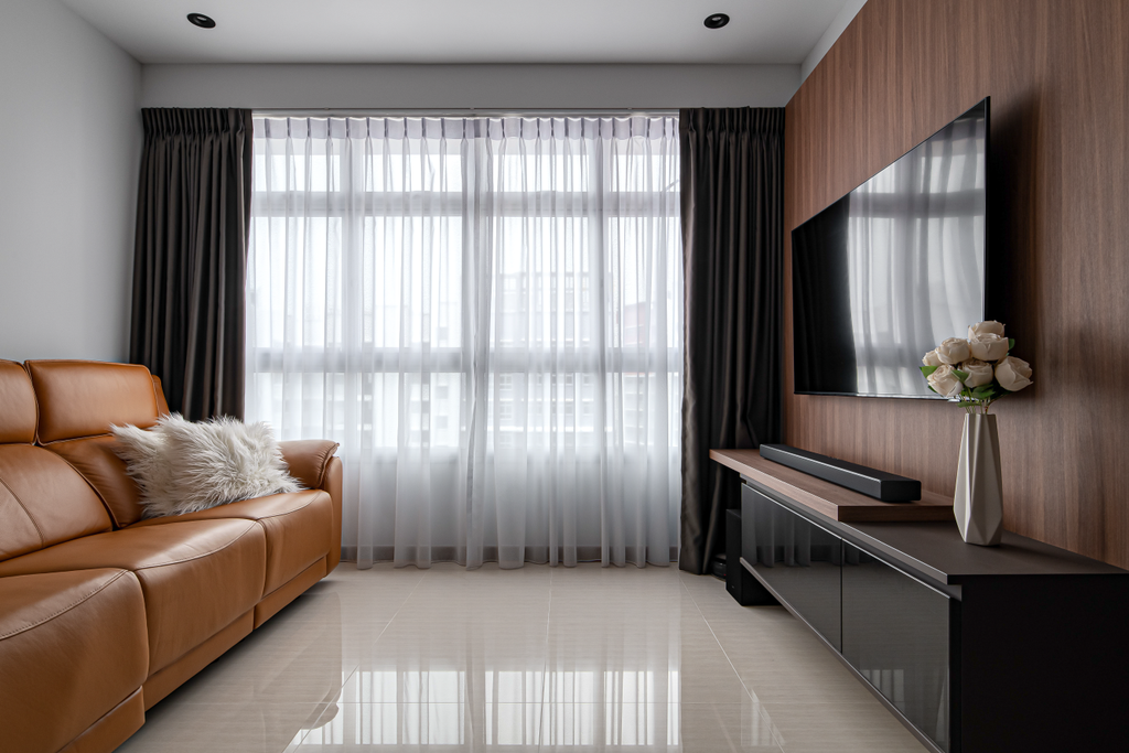 Contemporary, HDB, Living Room, Bedok South Road, Interior Designer, Posh Home