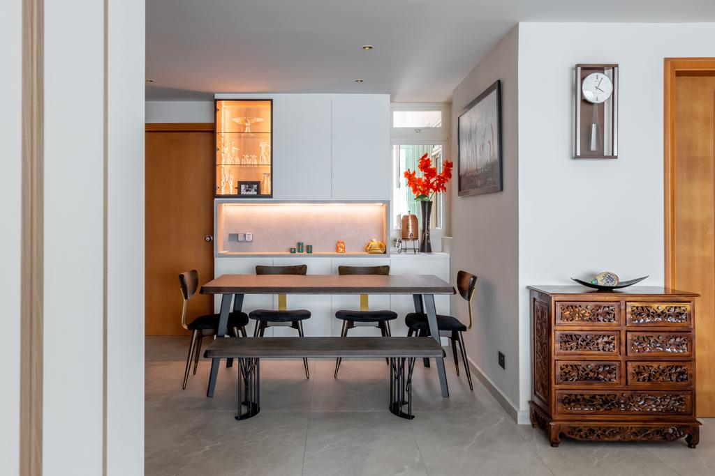 Modern, Condo, Dining Room, Costa Del Sol, Interior Designer, Dyel Design